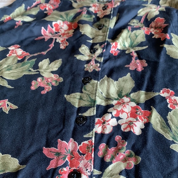 🔴 4/$20 Eddie Bauer Button Up Floral Maxi Skirt - Picture 2 of 6